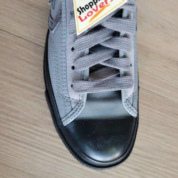 ⭐CONVERSE Star Player 76 Luxe Ox Leather Grey Sz 9.5 Women Shoes Sneaker A12406C - Picture 10 of 11